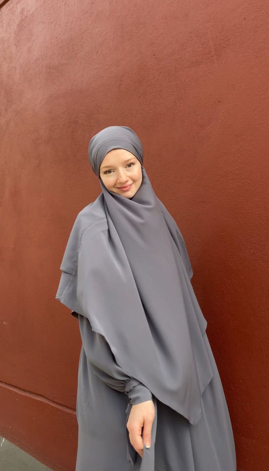 ANTRASİT GRİ MİHRİMAH TAKIM