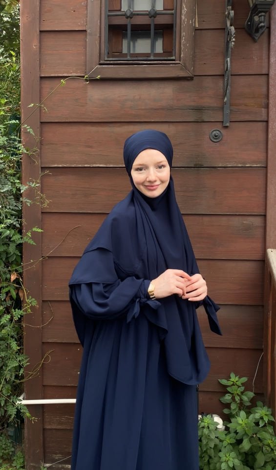 LACİVERT MİHRİMAH TAKIM