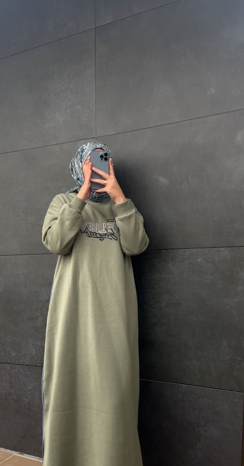 SPOR KOT DETAYLI ELBİSE