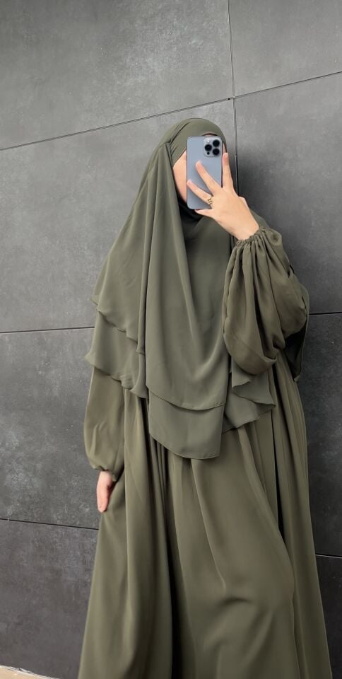 YAPRAK  YEŞİL ŞİFON SUFLE