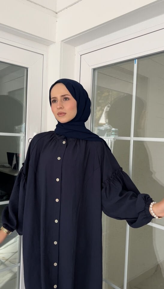 MEHLİKA ELBİSE LACİVERT