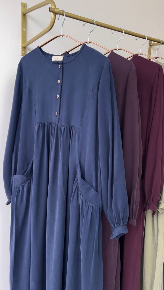 HANSA ELBİSE LACİVERT