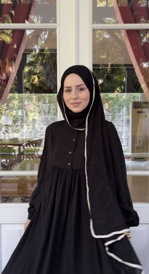 HANSA ELBİSE SİYAH