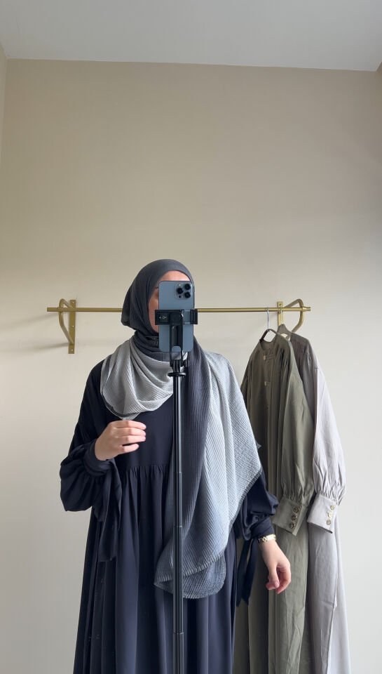 MÜSLİN DEGRADE ŞAL FÜME